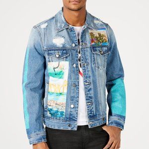 Premium Guess Dillion Men's Denim Jacket S - Very Rare